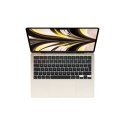 Apple 13-inch MacBook Air: Apple M2 chip with 8-core CPU and 8-core GPU, 256GB Starlight (WYPRZEDAŻ)