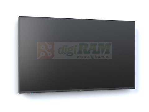 NEC MultiSync M491 Płaski panel Digital Signage 124,5 cm (49") IPS 500 cd/m2 4K Ultra HD Czarny 24/7