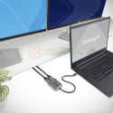 StarTech.com MST14CD122HD zewnętrzna karta graficzna usb 3840 x 2160 px Czarny, Szary