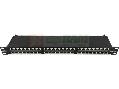 Patch Panel STP Alantec 48 portowy kat.5E 19"/1U