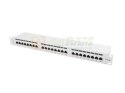 Patch panel Lanberg PPS5-1024-S (1U; 19"; kat. 5e; FTP; 24xRJ-45)