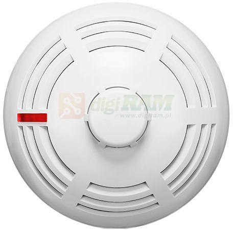 SATEL BE WAVE Bezprzewodowa czujka dymu i ciepła Fire Detector Plus ASD-200 ABAX2