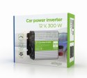 EnerGenie EG-PWC300-01 adapter zasilający/ inwentor/przetwornica Auto 300W Aluminium