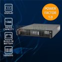 QOLTEC ZASILACZ AWARYJNY UPS DO RACK 1KVA | 1000W | POWER FACTOR 1.0 | LCD | EPO | USB | ON-LINE