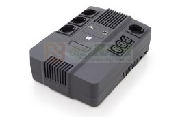 UPS UPS Line-Interactive 600VA/360WAVR 4xSCHUKO 3xIEC C13 1xUSB A 1x USB B RJ45