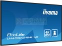 Iiyama LH4360UHS-B1AG signage display Cyfrowa tablica A 108 cm (42.5") LED Wi-Fi 500 cd/m2 4K Ultra HD Czarny Procesor wbudowany