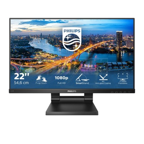 MONITOR PHILIPS LED 21,5" 222B1TC/00 Touch