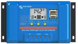 Victron Energy PWM-LCD&USB 12/24V-20A