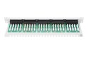 Digitus Panel krosowy (patch panel) ISDN 19" 50x RJ45 (8P4C), LSA poziom, kat.3, nieekranowany, 1U, szary