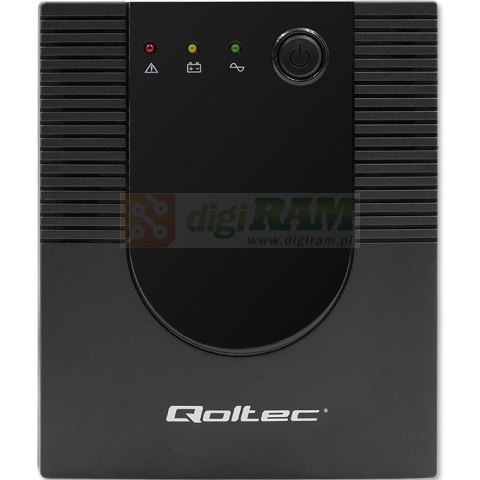 QOLTEC ZASILACZ AWARYJNY UPS LINE INTERACTIVE MONOLITH | 2000VA | 1200W (WYPRZEDAŻ)