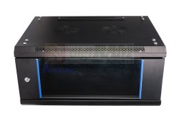 Extralink 4U 600x450 Czarna | Szafa rack | montowana na ścianie