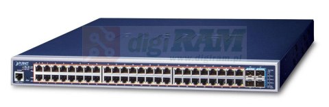 Planet GS-5220-48P4X L2+/L4 48-Port 10/100/1000T