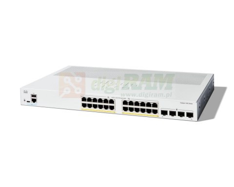 Cisco C1200-24P-4G -24P-4G Smart Switch, 24 Port