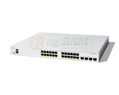 Cisco C1300-24FP-4G 24Fp-4G Managed Switch, 24