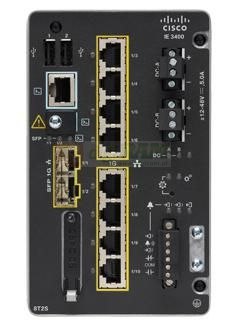 Cisco IE-3400-8T2S-A Catalyst Ie3400 Managed L2