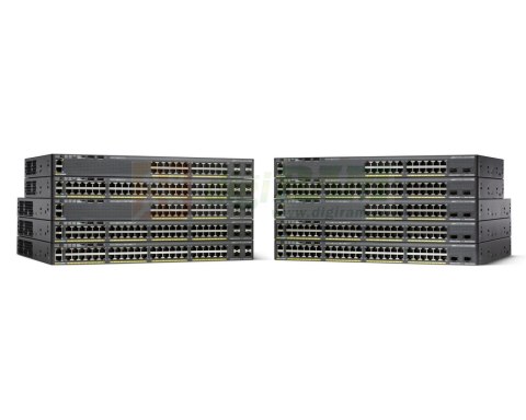 Cisco WS-C2960XR-24PD-I-RFB Network Switch Managed L2