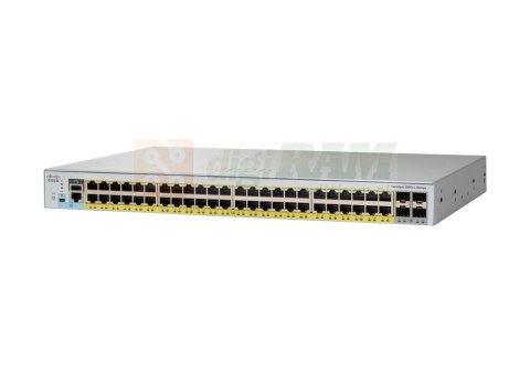 Cisco WS-C2960L-48PS-LL-RFB Switch/Cat 2960L 48GigE 4x1G