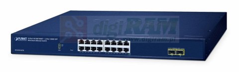 Planet GS-2210-16T2S 16-Port 10/100/1000T + 2-Port