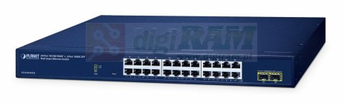 Planet GS-2210-24T2S 24-Port 10/100/1000T + 2-Port