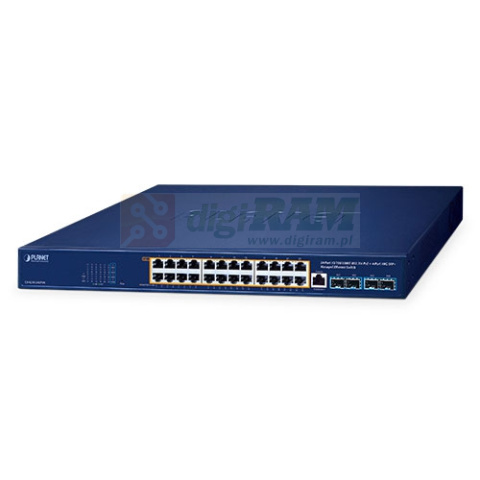 Planet GS-4210-24UP4X 24-Port 10/100/1000T 802.3bt