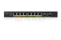 Przełącznik GS1900-10HP v2 8port L2 PoE 70W 2xSFP 802.3at Switch Smart