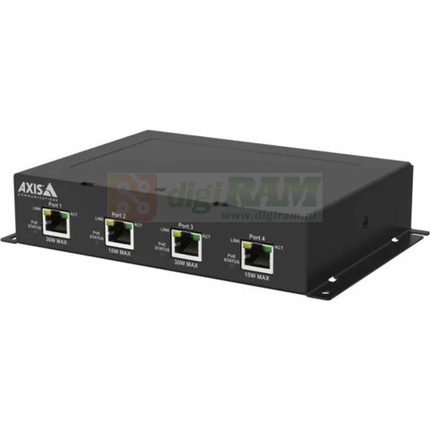 Axis 02727-001 TU8011 4-PORT POE EXTENDER