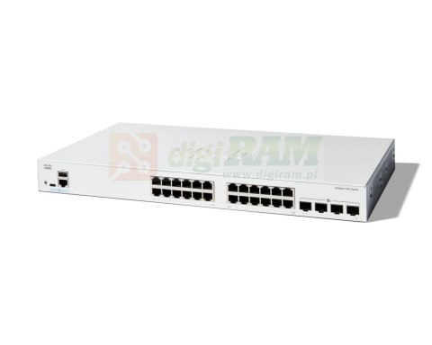 Cisco C1200-24T-4X -24T-4X Smart Switch, 24 Port