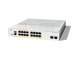 Cisco C1300-16FP-2G 16Fp-2G Managed Switch, 16