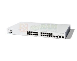 Cisco C1300-24T-4X -24T-4X Managed Switch, 24