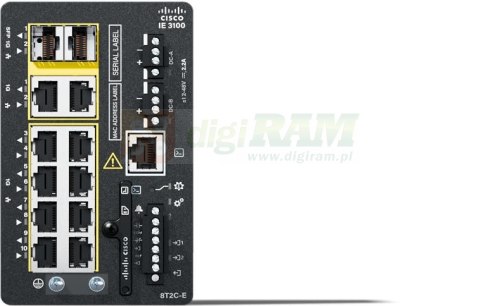 Cisco IE-3100-8T2C-E 0-8T2C-E Network Switch