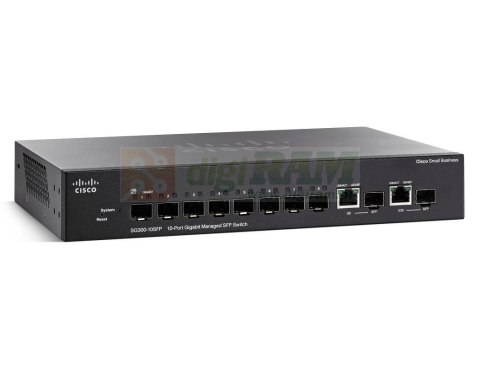 Cisco SB SG300-10SFP-K9-EU-RFB 300 series managed SFP switch