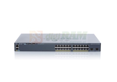 Cisco WS-C2960X-24TD-L-RFB Catalyst 2960-X 24 Gige