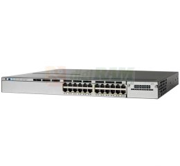 Cisco WS-C3750X-24P-E-RFB 0X-24P-E Network Switch