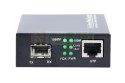 Extralink SEDIR FIBER ETHERNET MEDIA CONVERTER 1X SFP 1GB 1X RJ45 1GB - MC220 - Converter - Glasfaser (LWL) konwerter sieciowy W