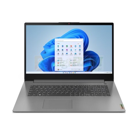 Lenovo IdeaPad 3 17IAU7 i5-1235U 17.3" FHD IPS 300nits AG 16GB DDR4 3200 SSD512 Intel Iris Xe Graphics Win11 Arctic Grey