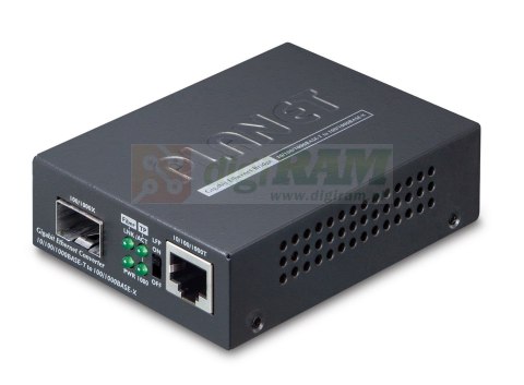 PLANET GT805A konwerter sieciowy 1000 Mbit/s Multifunkcyjny Czarny