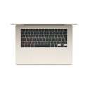 Apple 15-inch MacBook Air: Apple M3 chip with 8-core CPU and 10-core GPU, 16GB, 256GB SSD - Starlight