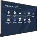 Viewsonic CDE4330 signage display 109,2 cm (43") Wi-Fi 450 cd/m2 4K Ultra HD Czarny Ekran dotykowy Procesor wbudowany Android 11