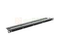 Patch panel Lanberg PPU5-0024-B (0.5U; 19"; kat. 5e; UTP; 24xRJ-45)