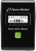 PowerWalker VI 600 SW FR Technologia line-interactive 0,6 kVA 360 W 2 x gniazdo sieciowe