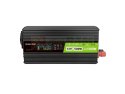 GREEN CELL PRZETWORNICA LCD 12V/230V 500W/1000W CZYSTY SINUS INVGC12P500LCD