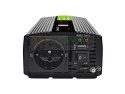 GREEN CELL PRZETWORNICA LCD 12V/230V 500W/1000W CZYSTY SINUS INVGC12P500LCD