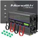 Qoltec Przetwornica napięcia Monolith 4000 MS Wave | 12V na 230V | 2000/4000W | USB