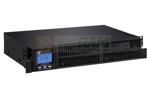 GT UPS GT UPS POWER S RACK 19" 2U/TOWER; 1000VA/900W; ON-LINE; 8XIEC C13