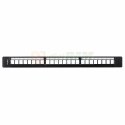 Patch panel Lanberg PPKS-1124-B (1U; 19")