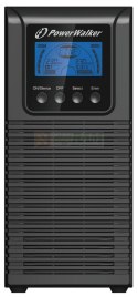 PowerWalker VFI 1000 TGS Podwójnej konwersji (online) 1 kVA 900 W 3 x gniazdo sieciowe