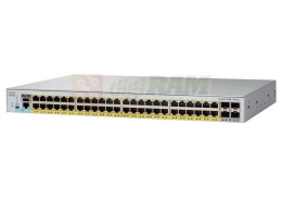 Cisco WS-C2960L-SM-48TQ 48Tq Network Switch, 48