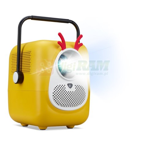 Projektor AOPEN QF23s FHD 200AL/1000:1/żółty