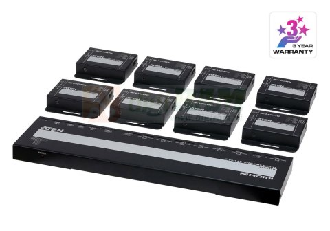 Aten VS1828KIT-AT-G 4K HDMI Cat 6 Extender