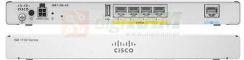 Cisco ISR1100-4G-RFB Wired Router Gigabit Ethernet